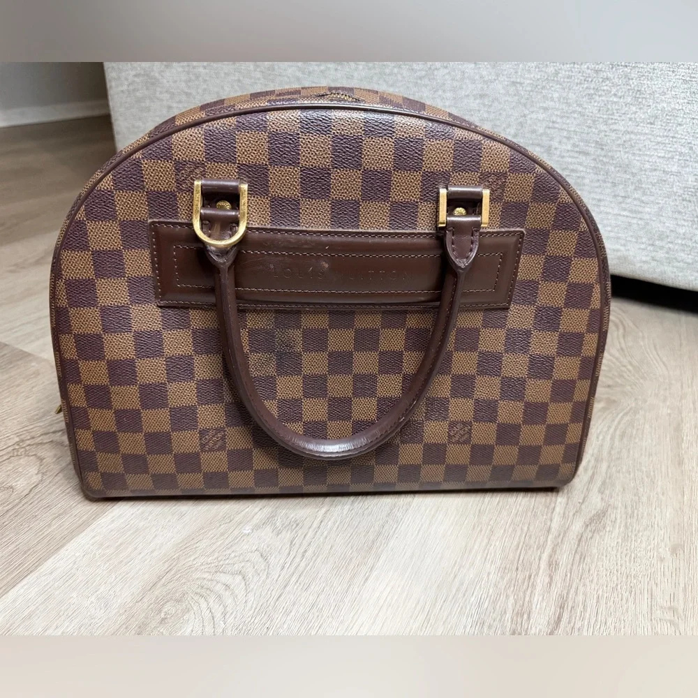 Louis Vuitton Brown Damier Ebene Dome Satchel - Brown - Picture 6 of 14